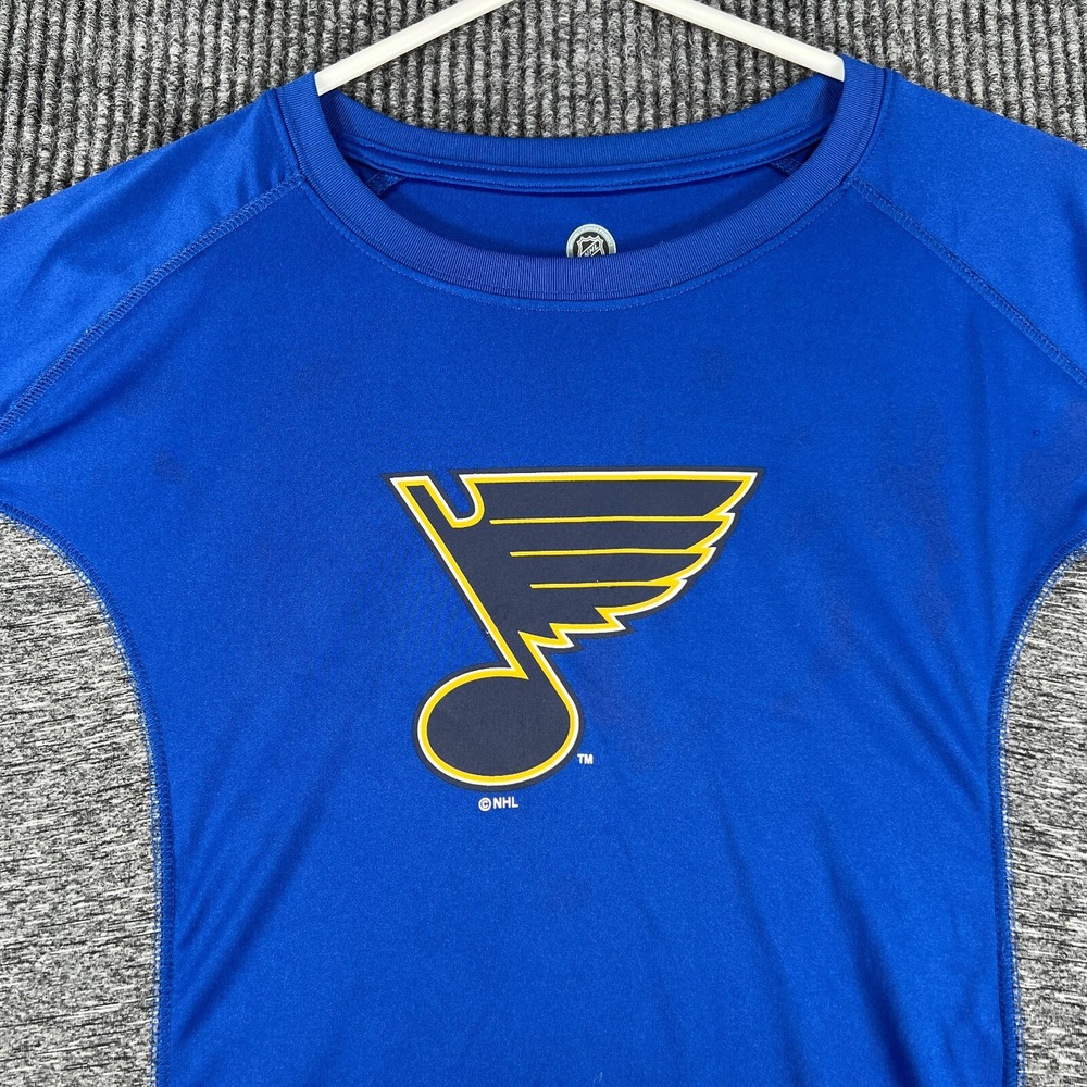 St. Louis Blues Shirt Mens Medium Short Sleeve NHL Hockey Lightweight Knights